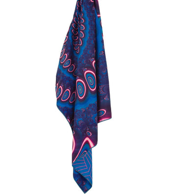 Kelioninis rankšluostis Lifeventure SoftFibre Recycled Towel Andaman (150x90)