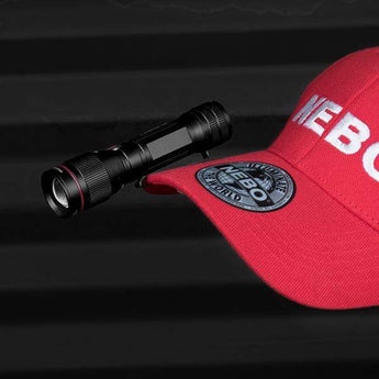 Įkraunamas prožektorius su 6x pritraukimu ir magnetine baze NEBO Redline FLEX RC (450 liumenų)
