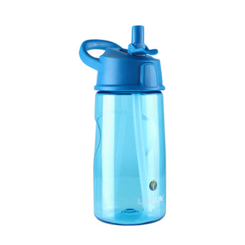 Vaikiška tritano gertuvė LittleLife Kids Flip-Top Water Bottle, 550 ml. (mėlyna)