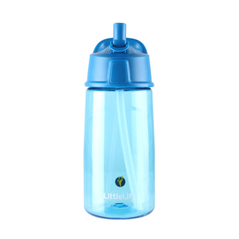 Vaikiška tritano gertuvė LittleLife Kids Flip-Top Water Bottle, 550 ml. (mėlyna)