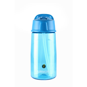 Vaikiška tritano gertuvė LittleLife Kids Flip-Top Water Bottle, 550 ml. (mėlyna)