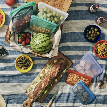 Daugkartinio naudojimo silikoninis sumuštinių maišelis Stasher Sandwich Bag