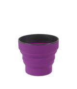 Daugkartinis suspaudžiamas puodelis Lifeventure Ellipse Collapsible Cup, 350 ml. - Violetinė (Purple)