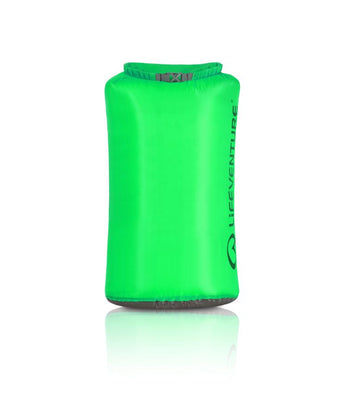 Neperšlampamas maišas Lifeventure Ultralight Dry Bag (2-75 litrų talpos) - 55 litrų - žalias