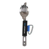 Kelioninis titaninių valgymo įrankių komplektas Lifeventure Titanium Cutlery Set