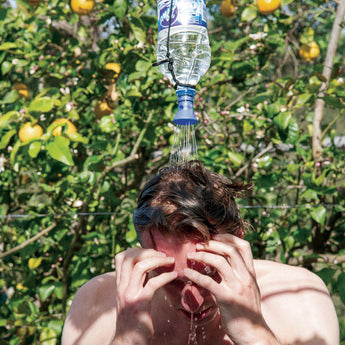 Kelioninis dušo antgalis Lifeventure Travel Bottle Shower