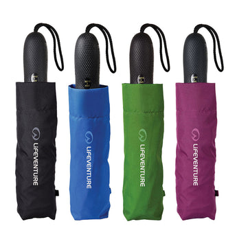 Kelioninis sulankstomas skėtis su apsauga nuo vėjo Lifeventure Trek Umbrella