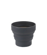 Daugkartinis suspaudžiamas puodelis Lifeventure Ellipse Collapsible Cup, 350 ml. - Tamsiai pilka (Graphite)
