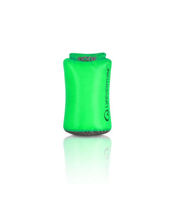 Neperšlampamas maišas Lifeventure Ultralight Dry Bag (2-75 litrų talpos) - 10 litrų - žalias